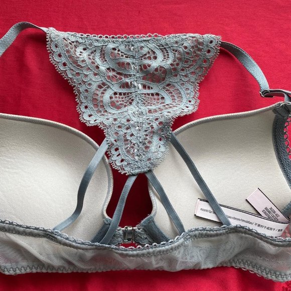 Dream Angels Push Up Bra 32B Crochet Lace - Picture 2 of 7